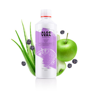 Aloe vera 99,5% gel drink - jablko + acai - výživový doplnok Aloe vera 99,5% gel drink - jablko + acai - výživový doplnok