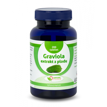 Graviola (Annona muricata) tablety 200 ks
