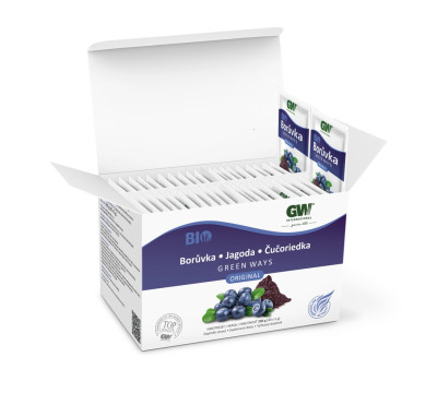 Sušený prášok z čučoriedky - BIO, Green Ways (200g)