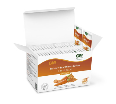 Sušený prášok zo šťavy MRKVY BIO, Green Ways (200g) 