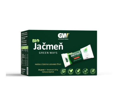Zelený JAČMEŇ Green Ways na cestu 125 g