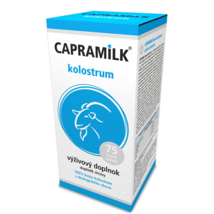 Kozie kolostrum CAPRAMILK - výživový doplnok, 75 kapsúl